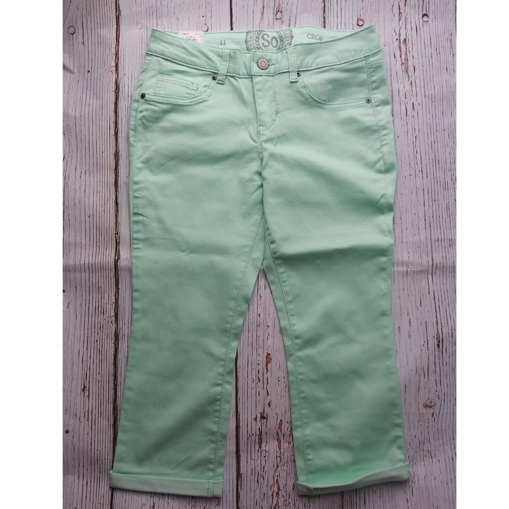 So Women Denim Capris Sz 11 - Picture 2 of 5